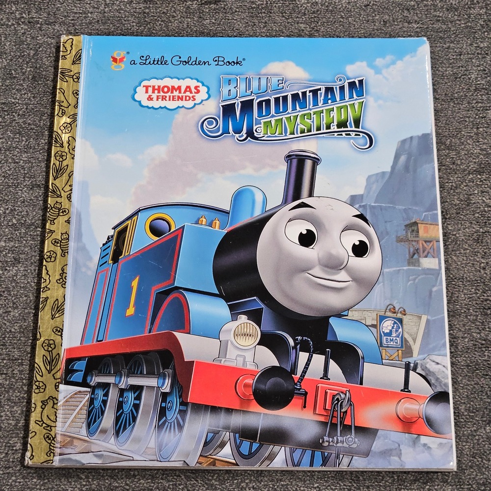 Thomas and Friends Blue Mountain Mystery Little‎ Golden Book Childrens Story